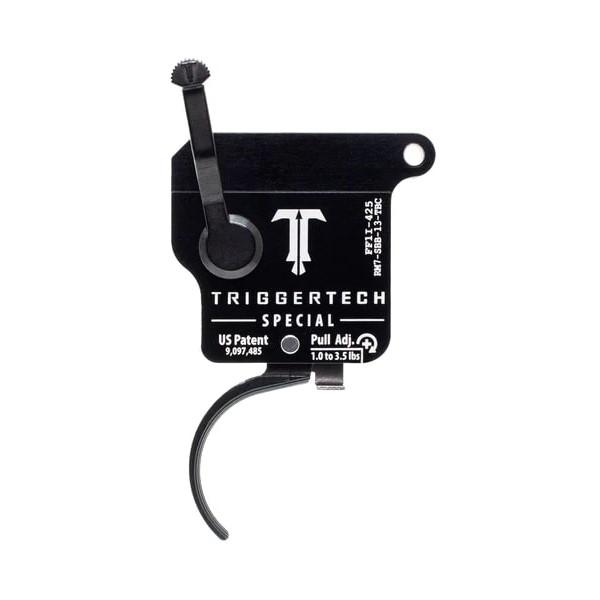 TriggerTech Remington Model 7 Special Single Stage Trigger 1.0-3.5 lbs Curved Black
