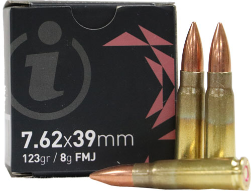 Igman 7.62x39mm 123gr FMJ Ammo