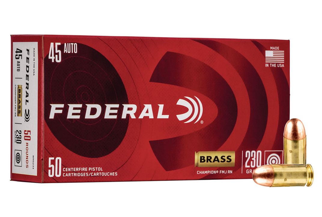 Federal Champion 45 ACP 230gr FMJ Ammo