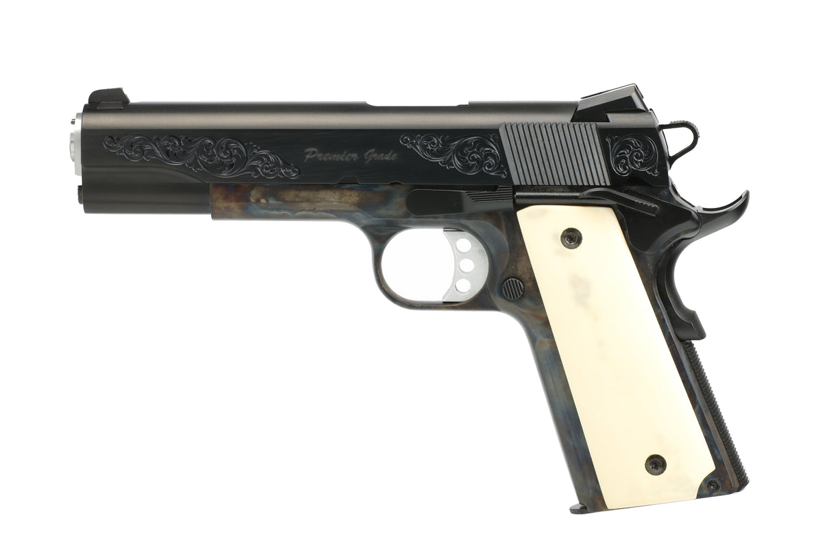 1911 GARRISON 45ACP ENGRAVED TYLER GUN WORKS PREMIER GRADE