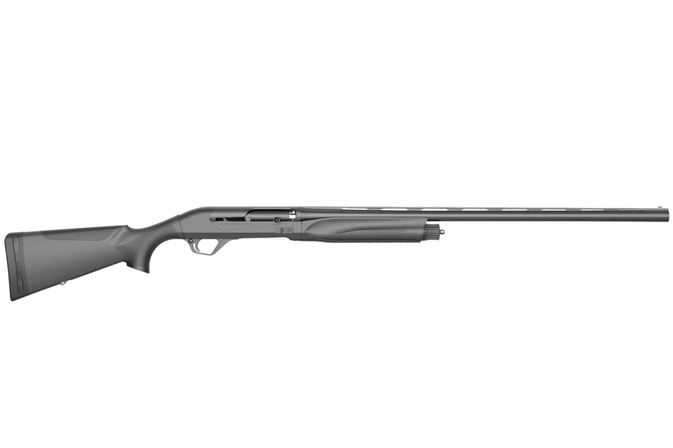 Retay USA ACEBLK28 Ace Full Size 12 Gauge Semi-Auto 3.50" 3+1 28" Extra Black Vent Rib Barrel, Extra Black Drilled & Tapped Steel Receiver, Adj Shim Black Synthetic Stock, Ambidextrous