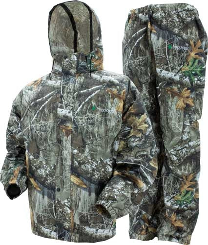 Frogg Toggs All Sports Rain & Wind Suit Realtree Edge Medium