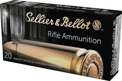 Sellier and Bellot Rifle .22-250 Remington 55 gr JSP ammo