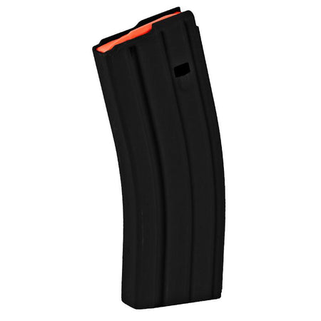 ASC AR Family .223 Remington Black Aluminum Rifle Magazine Orange Follower 30-Round