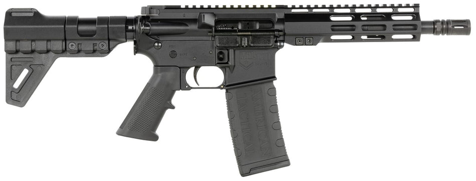 ATI ATIG15MS556ML7BL MilSport 5.56x45mm 30+1 7.50" Threaded Barrel, M-LOK Handguard, Black Aluminum Receiver w/Picatinny Rail, Black Polymer Blade, Black Polymer Grip