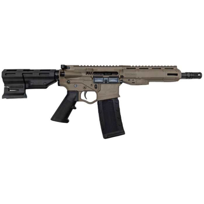 ATI ATIGAX3007MLCFDE Alpha Maxx 300 Blackout 60+1 7.50" Black Threaded Barrel, Polymer M-LOK Handguard, Flat Dark Earth Picatinny Rail Receiver
