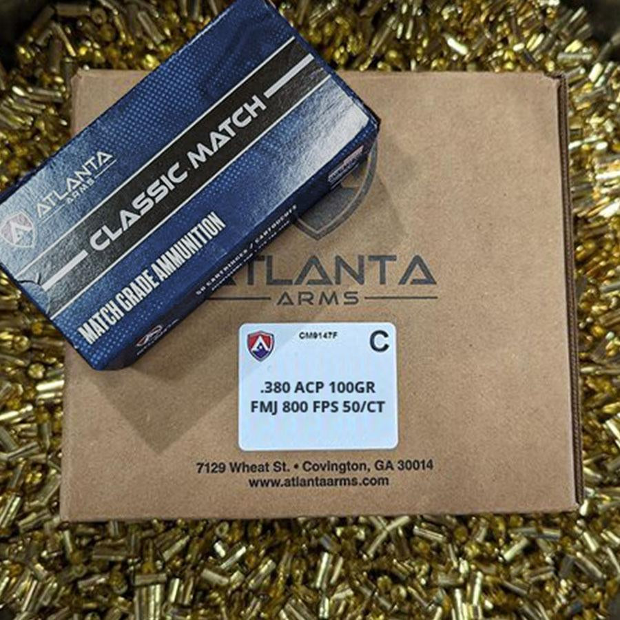 Atlanta Arms Classic Match .380 ACP/Auto 100 Gr FMJ