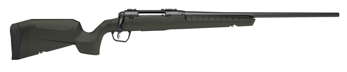 Savage Arms 32044 Axis 2 400 Legend 4+1 20" Matte Black Sporter Barrel, Matte Black Drilled & Tapped Steel Receiver, Fixed Green Synthetic Stock, Right Hand