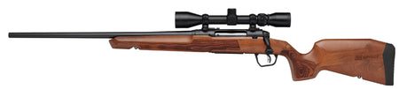 Savage Arms 32278 Axis 2 XP Combo 30-06 Springfield 4+1 22" Matte Black Sporter Barrel & Drilled & Tapped Carbon Steel Receiver, Ergonomic Hardwood Stock, Left Hand, Weaver 3-9x40mm Scope