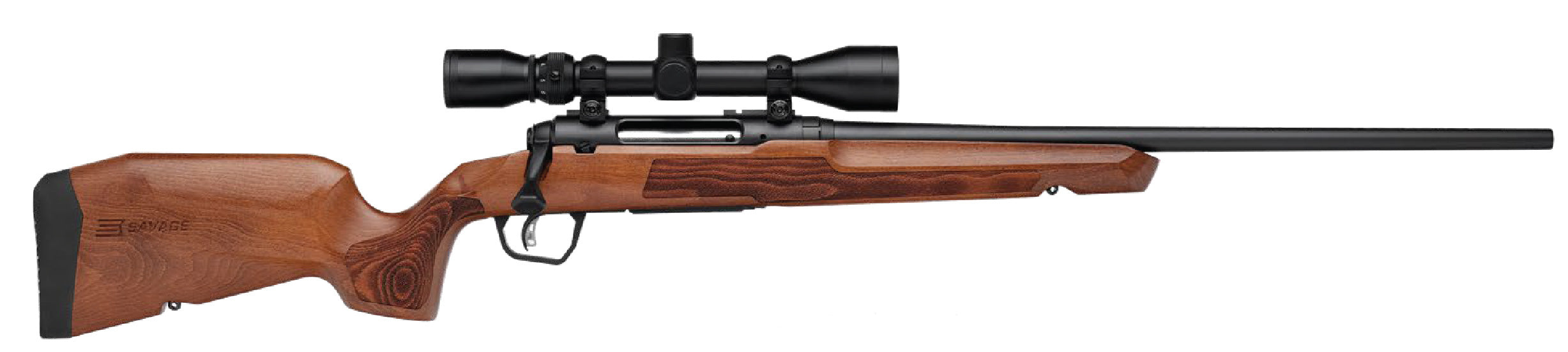 Savage Arms 32263 Axis 2 XP Combo 350 Legend 4+1 18" Matte Black Sporter Barrel & Drilled & Tapped Carbon Steel Receiver, Ergonomic Hardwood Stock, Right Hand, Boresighted 3-9x40mm Scope