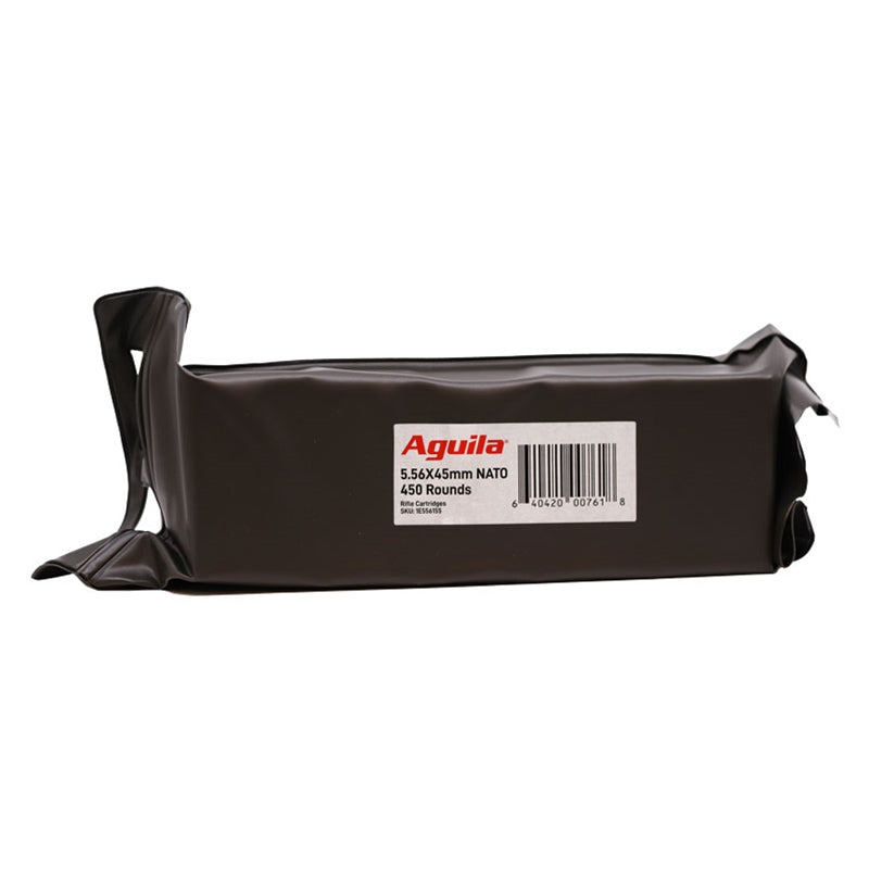 Aguila  5.56x45mm NATO 55 gr FMJ ammo