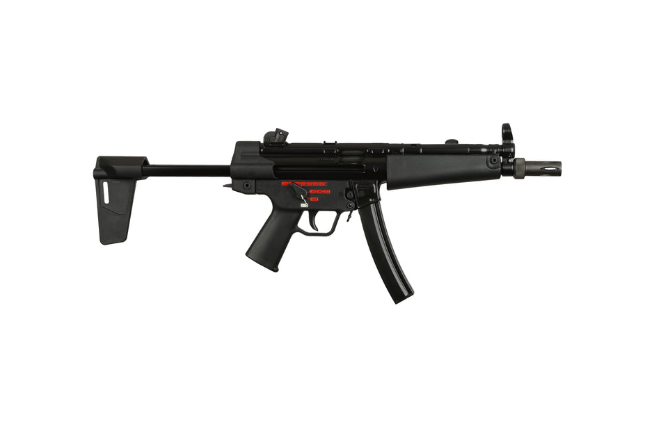 Century Arms HG6034NBN AP5 Navy 9mm Luger 30+1 8.50" Manganese Phosphate Threaded Barrel, Black Lacquer Over Manganese Phosphate Steel Stamped Receiver, Pistol Brace, Black Navy Style Grip