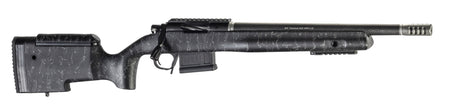Christensen Arms CA10271488481 BA Tactical Long Range 308 Win 4+1 16" Carbon Fiber Barrel, Black Nitride Finish, Black with Gray Webbing Stock