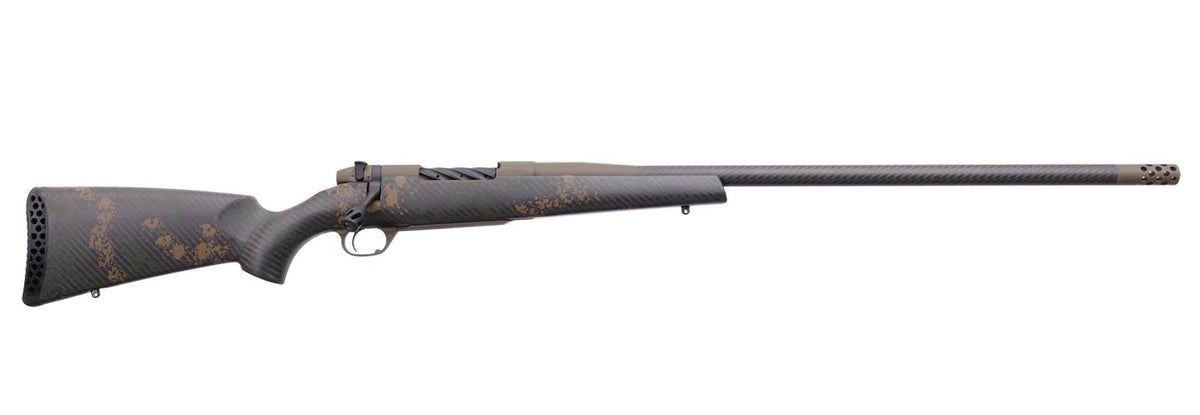 Weatherby MCB20N257WR8B Mark V Backcountry 2.0 Carbon 257 Wthby Mag 3+1 26" Carbon Fiber Wrapped Barrel, Patriot Brown Cerakote Metal Finish, Backcountry 2.0 Carbon Peak 44 Blacktooth Stock