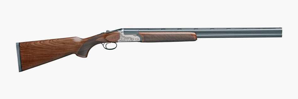 Rizzini USA 2403-410 BR110 Light Luxe 410 Gauge 28" O/U VR 2rd 2.75" Gray Anodized Turkish Walnut Fixed Pistol Grip Stock Right Hand (Full Size) Includes Multi-Choke