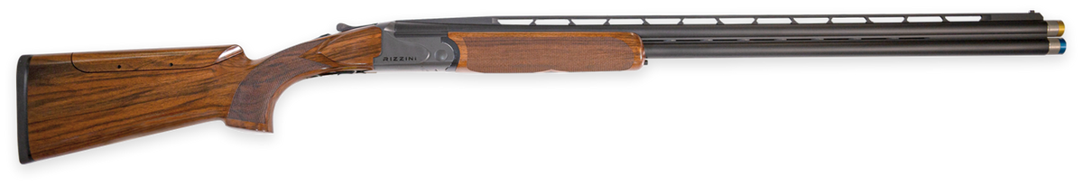 Rizzini USA 2604-12 BR110 Sporter-X 12 Gauge 32" O/U VR 2rd 3" Matte Gray Turkish Walnut Fixed Adjustable Comb Stock Right Hand (Full Size)