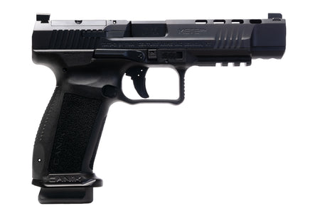 Canik HG6594N Mete SFx 9mm Luger 5.20" 20+1,18+1 Overall Black Finish with Serrated Nitride Steel with Optic Cut Slide, Interchangeable Backstrap Grip & Picatinny Rail