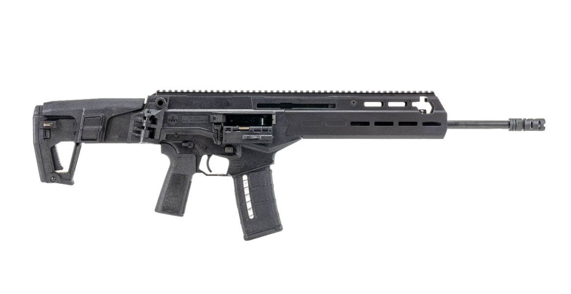IWI US CSR16 CARMEL 5.56x45mm NATO 30+1 16", Black, Polymer Rec, Ambi Controls, Side Charging Handle, M-LOK Handguard, Folding Adj. Stock, B5 Grip, Adj. Gas Block