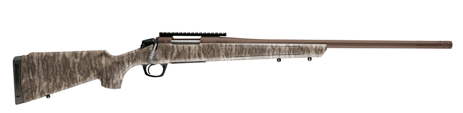 CVA CR3983MOBL Cascade XT 308 Win 4+1 22" Midnight Bronze Cerakote Fluted Threaded Steel Barrel & Receiver w/Picatinny Rail, Mossy Oak Bottomland Adjustable Synthetic Stock, Right Hand