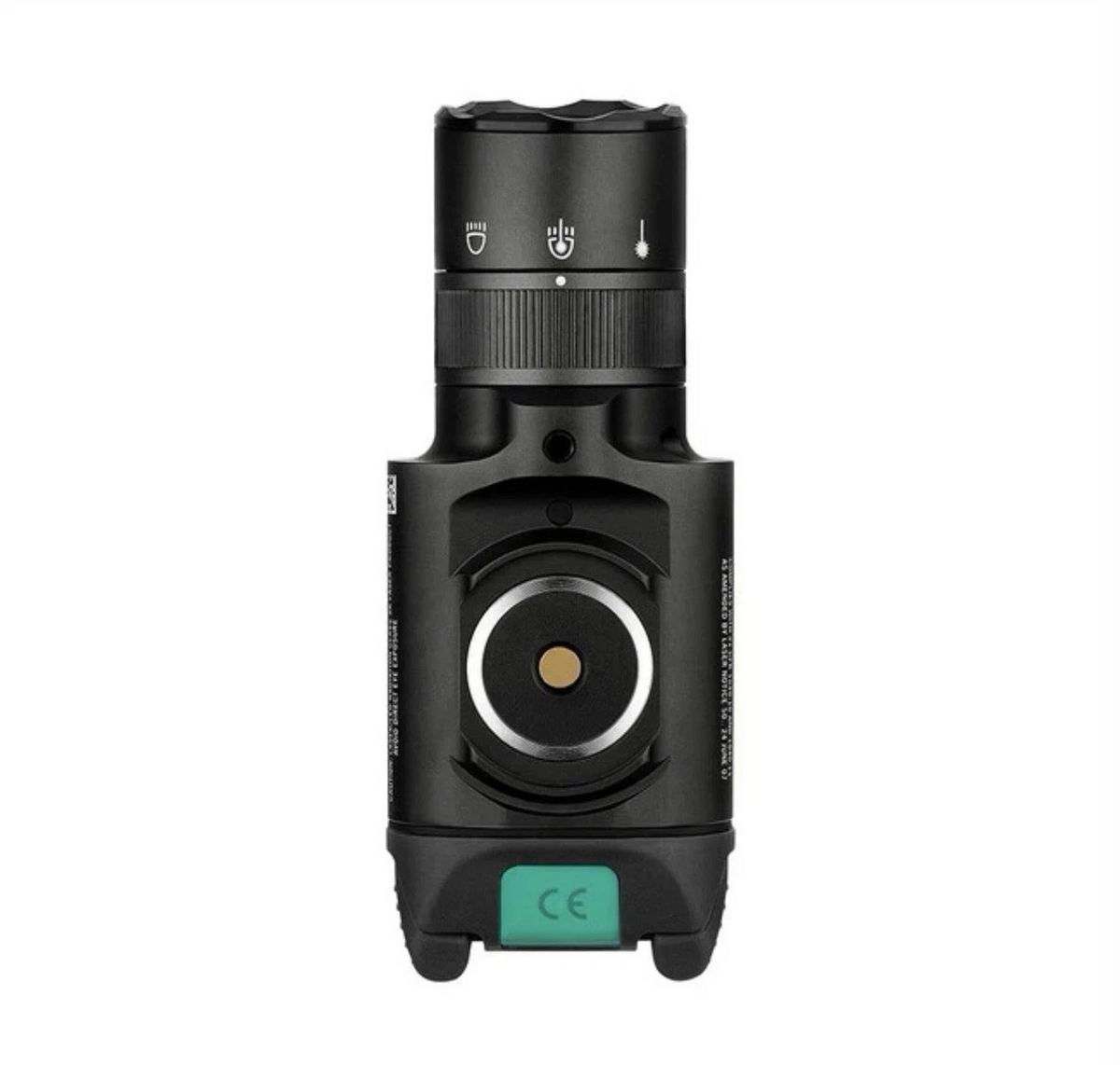 Olight Baldr S Black Anodized Rail Mount Light Green Laser Combo 800 Lumens