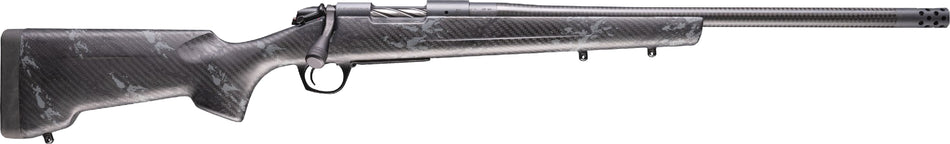 Bergara Rifles B14S1202CF B-14 Cima CF 6.5 Creedmoor 4+1 20" CURE Carbon Fiber Barrel, Sniper Gray Cerakote Receiver, RTM Sporter Carbon Fiber Stock
