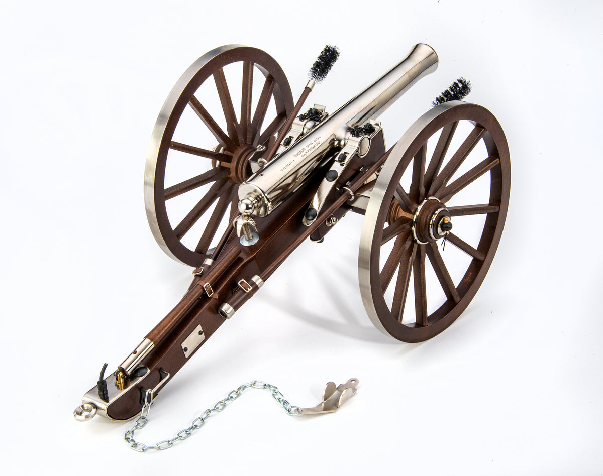Mini Napoleon III Cannon Nickel Replica