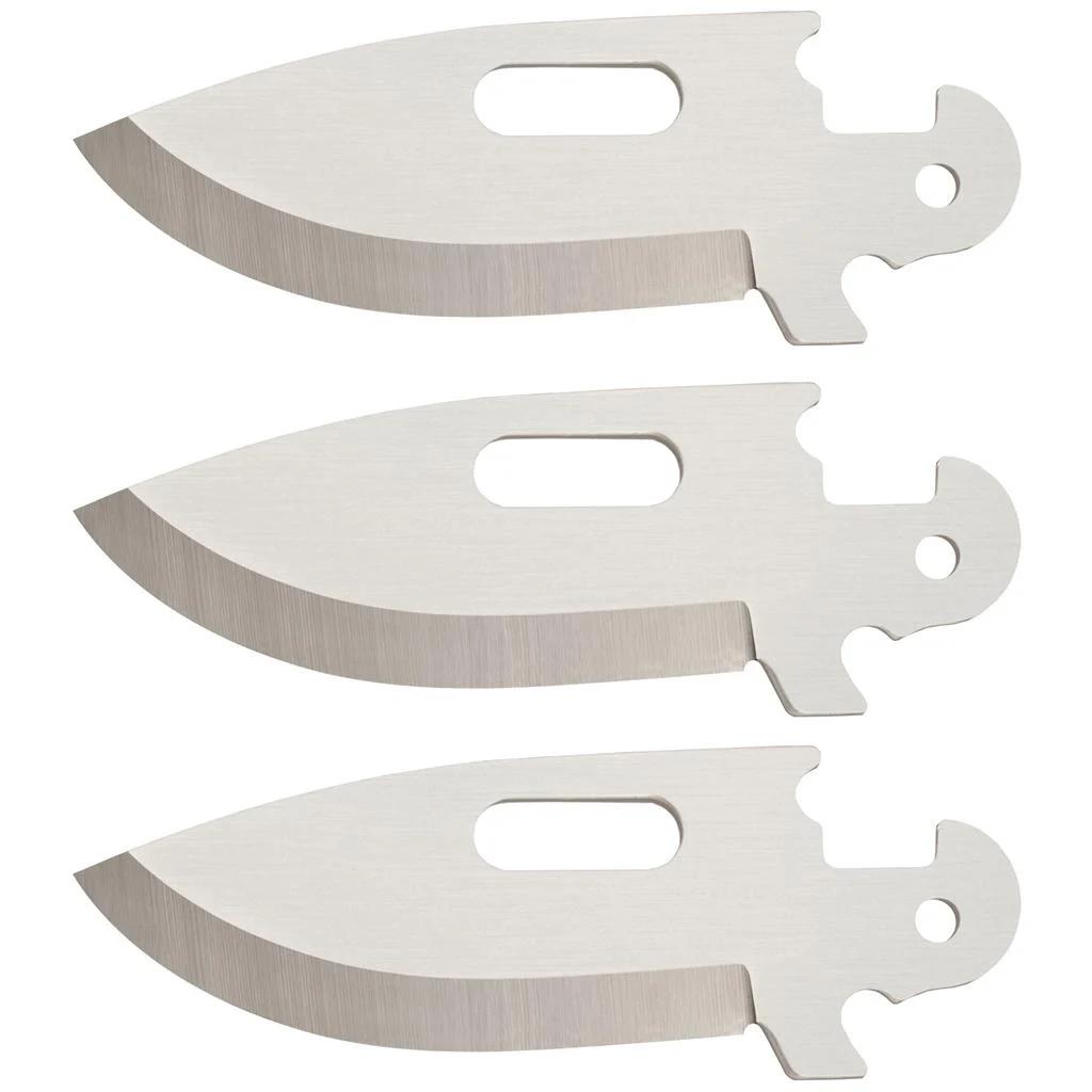 Cold Steel Click-N-Cut 2-1/2" Drop Point Replacement Blades 3-Pack
