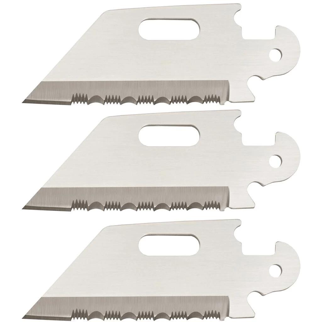 Cold Steel Click-N-Cut 2-1/2" Reverse Tanto Serrated Replacement Blades 3-Pack