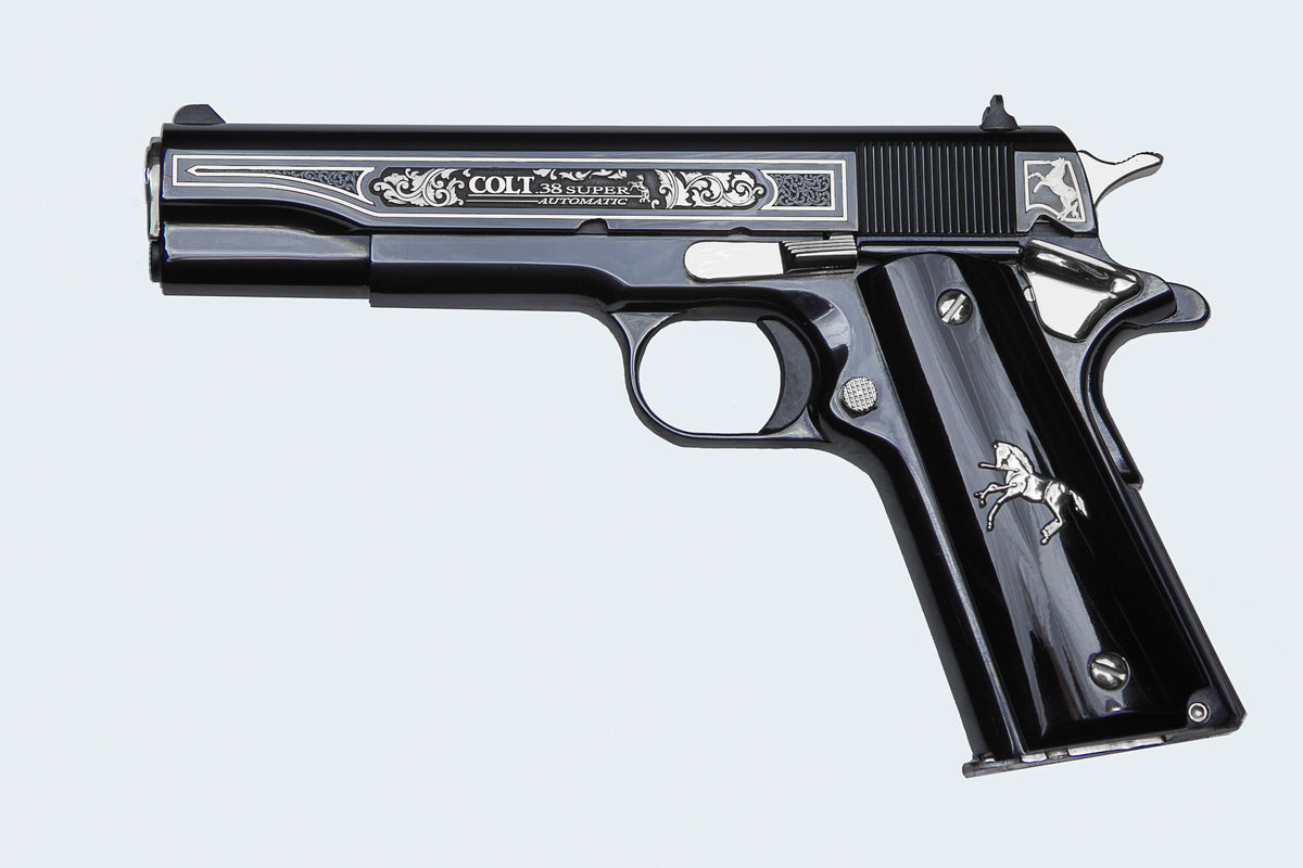 1911 OSCURO Y PLATA 38SUP 1-OF-500