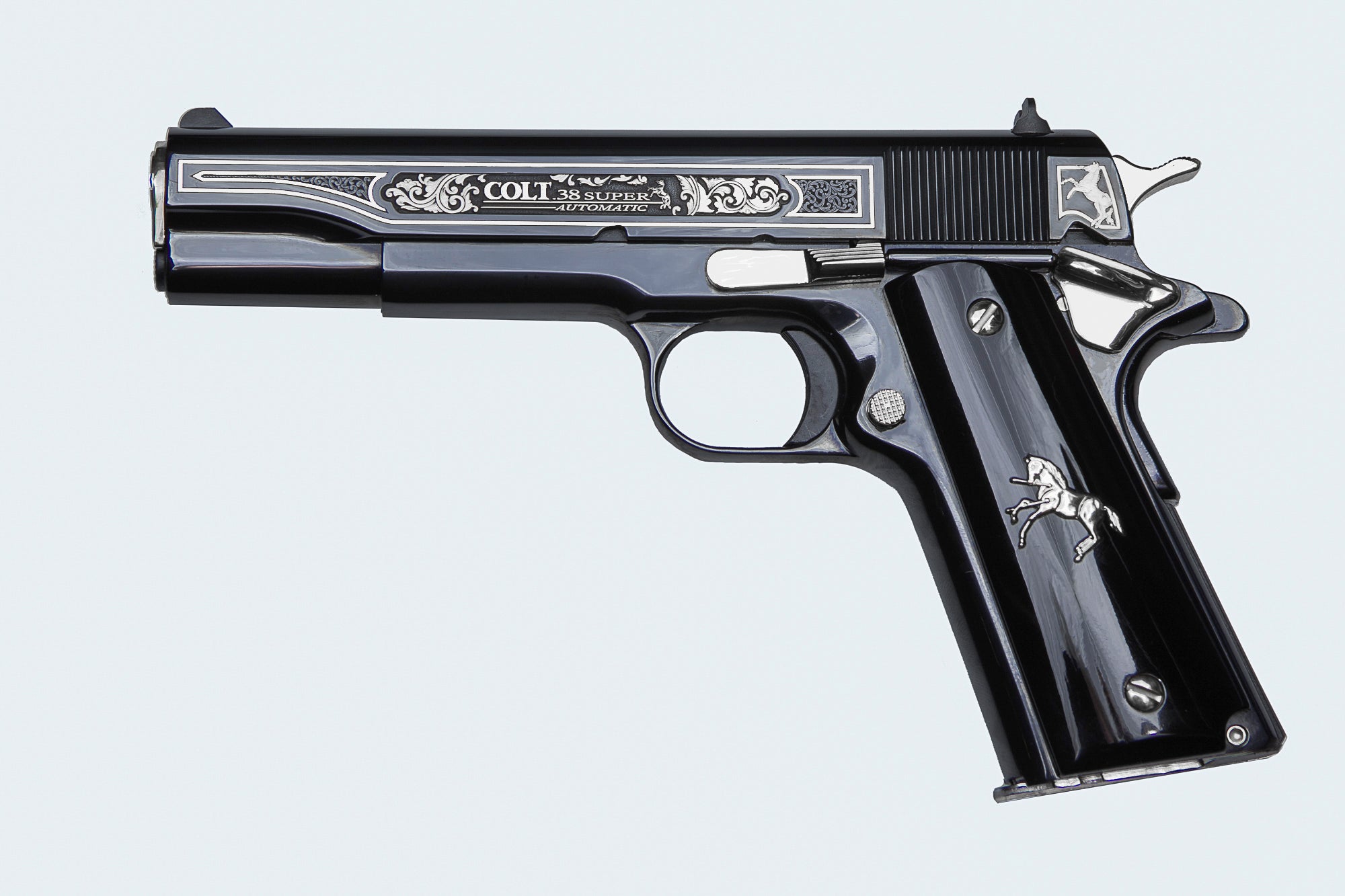 1911 OSCURO Y PLATA 38SUP 1-OF-500
