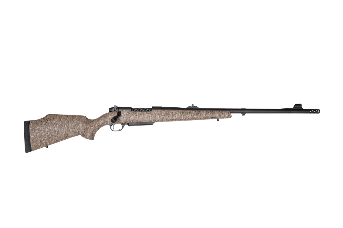 Weatherby MDG02N416WR6B Mark V DGR 416 Wthby Mag 24" Graphite Black Cerakote Graphite Black Barrel & Steel Drilled & Tapped Receiver, Monte Carlo w/Raised Comb Fiberglass Stock
