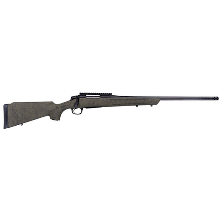 CVA CR3977G Cascade XT 6.5 Creedmoor 4+1 Graphite Black Cerakote Fluted Steel Threaded Barrel & Receiver w/Picatinny Rail, OD Green w/Black Webbing Adjustable Synthetic Stock, Right Hand
