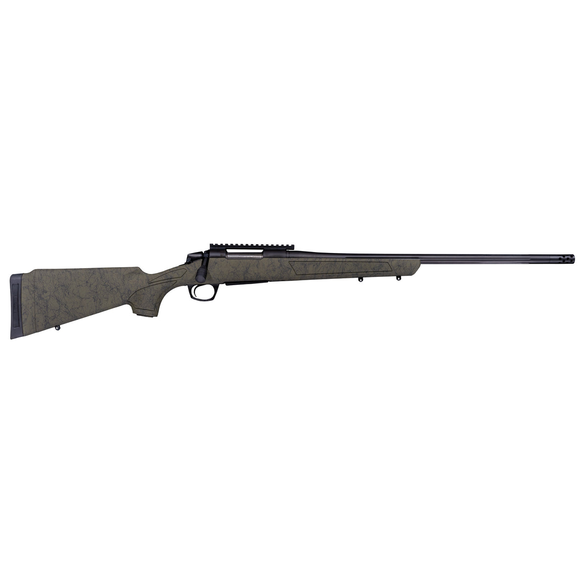 CVA CR3987G Cascade XT Full Size 350 Legend Mag 4+1 22" Graphite Black Cerakote Steel Threaded Barrel, OD Green Adj w/Soft Touch Synthetic Stock