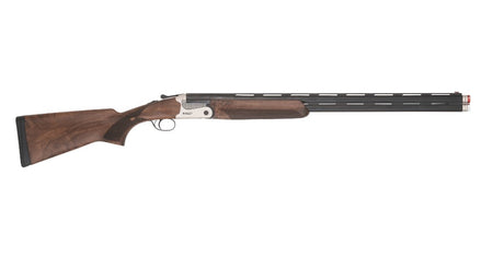 TriStar 33174 Cypher X 20 Gauge Break Open 3" 2rd 28" Blued Over/Under Vent Rib Barrel, Stainless Aluminum Receiver, Fixed Turkish Walnut Stock