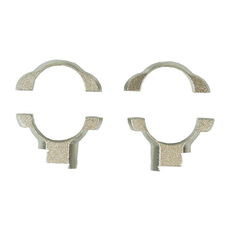 Weaver Grand Slam Rimfire Scope Rings - Ruger Style .22 Cal 1" High Nickel