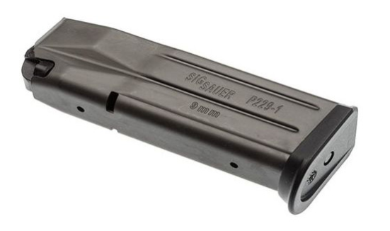 Sig Sauer MAG229915E2 P229 E2/P229-1 15-Round 9mm Luger Black Steel Magazine