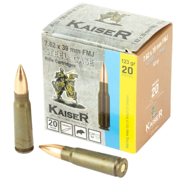 Century Arms  7.62x39mm 123 gr FMJ ammo
