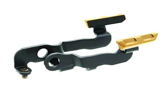 Tyrant CNC Extended Magazine Release for Springfield Echelon PVD Gold Steel