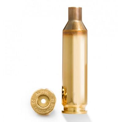 Alpha Munitions .22 Creedmoor Ultra Premium Unprimed Rifle Brass 100/Box
