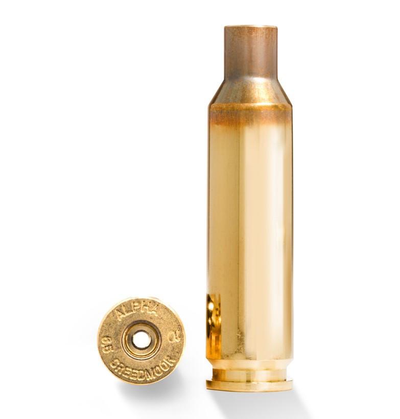 Alpha Munitions .25 Creedmoor Ultra Premium Unprimed Rifle Brass SRP 100/Box