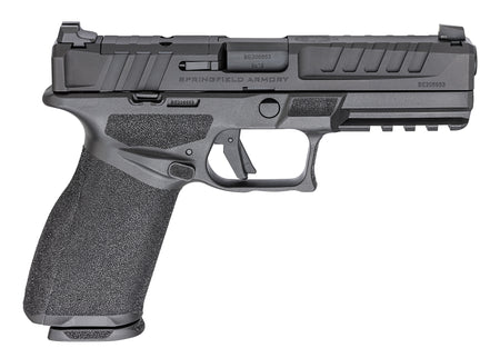 Springfield Armory EC9459BU Echelon Full Size 9mm Luger 20+1 4.50" Black Melonite Steel Barrel & Optic Ready/Serrated Steel Slide, Black Polymer Frame w/Picatinny Rail, Textured Grip, 2 Mags