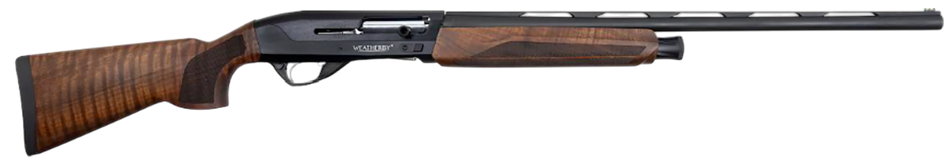 Weatherby EUC22024PGM Element II Upland Compact 20 Gauge Semi-Auto 3" 2+1 24" Black Vent Rib Bore Barrel, Black Receiver, Fixed Walnut Stock