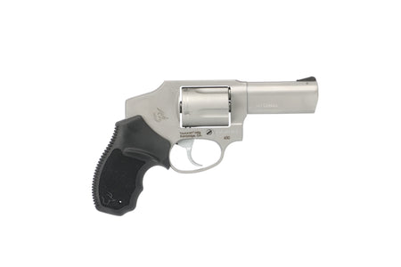 Taurus 2-650139 650 Small 357 Mag 38/Special +P 5 Shot 3" Stainless Steel Barrel, Cylinder & Frame, Black Rubber Grip, Transfer Bar Safety, Concealed Hammer