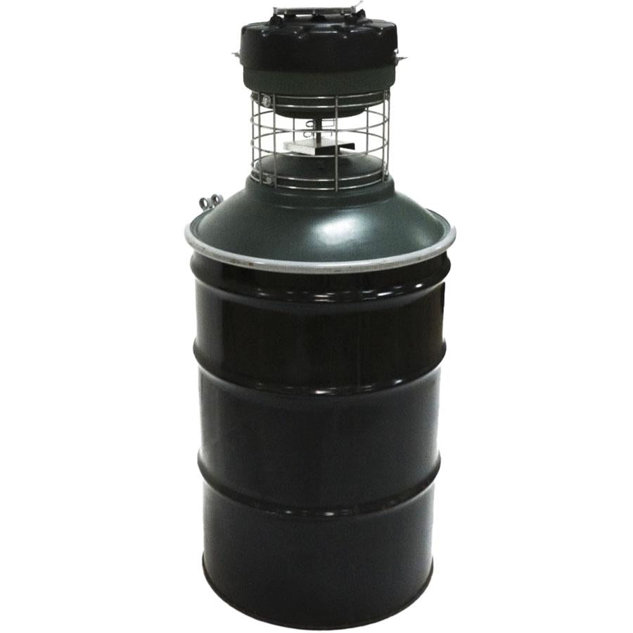Capsule Feeders 55 Gallon Barrel Game Feeder CAP-BAR 400 lb Capacity