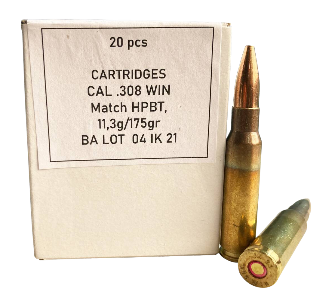 Igman .308 Win Sierra MatchKing 175gr BTHP Ammo