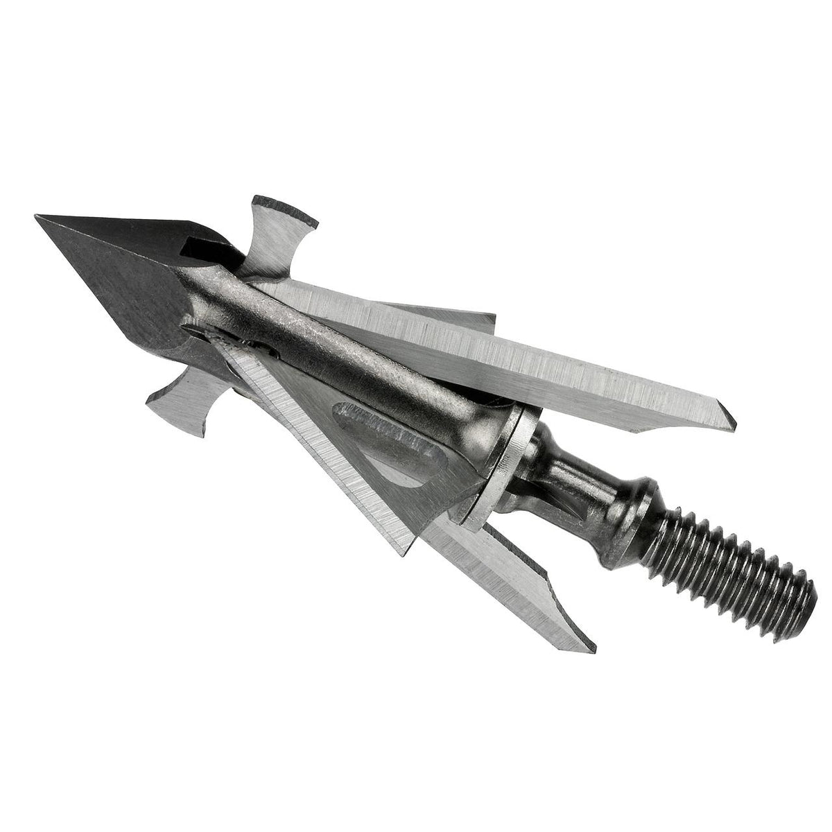 Muzzy Trocar 4-Blade HB-Hybrid Crossbow Broadhead 100 gr 1" x 1-5/8" Cut 3-Pack
