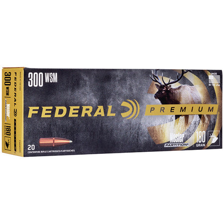 Federal Premium .300 WSM 180 gr JSP ammo