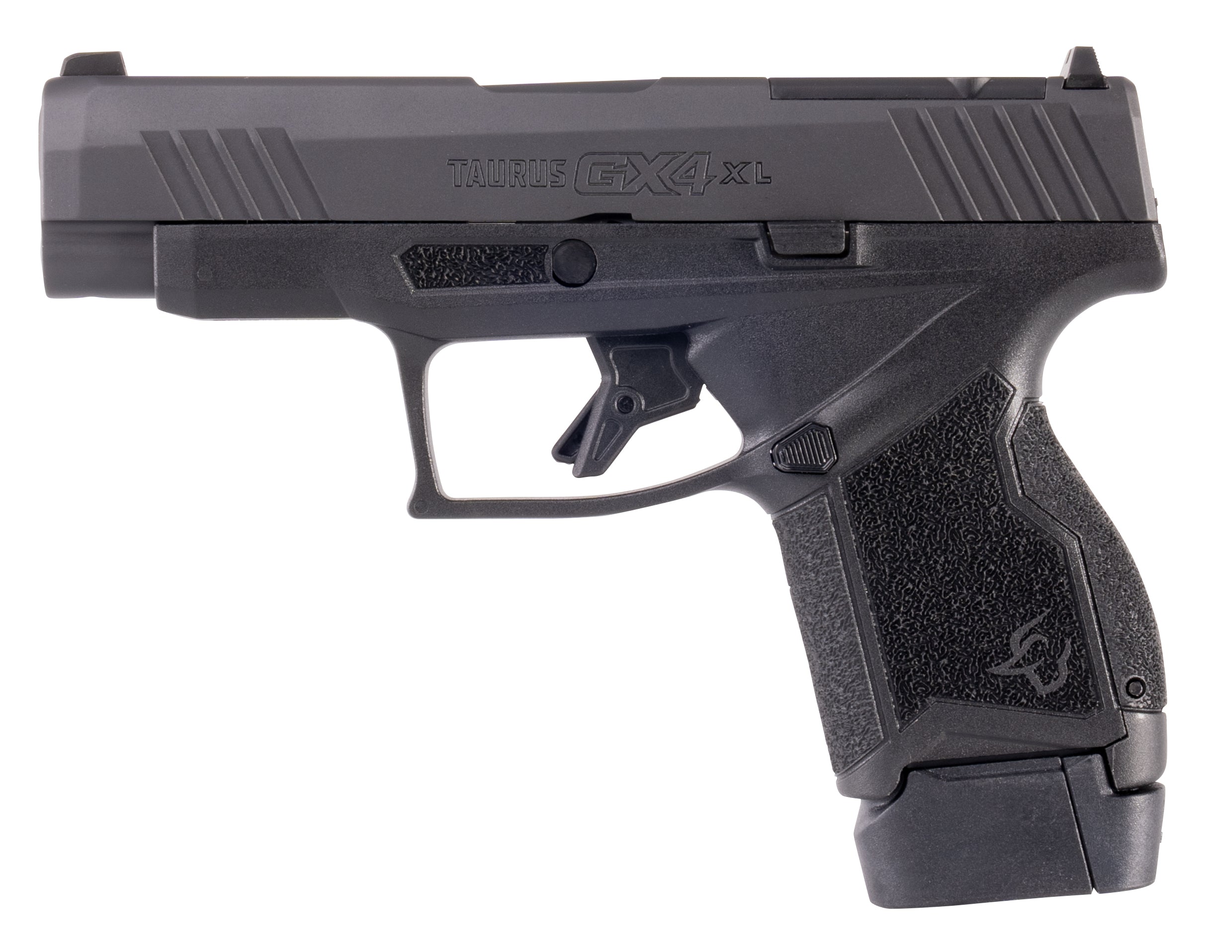 Taurus 1-GX4XLP941-10 GX4XL T.O.R.O. Micro-Compact Frame 9mm Luger 10+1 3.70" Black DLC Steel Barrel, Black Gas Nitride Optic Cut/Serrated Alloy Steel Slide, Black Polymer Frame & Grip, Right Hand