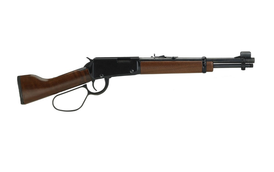 Henry H001ML22 Mare's Leg 22 S/L/LR 10/12/14 +1 Shot 12.88" Blued Steel Barrel, Blued Steel Grooved Receiver, American Walnut Straight Grip