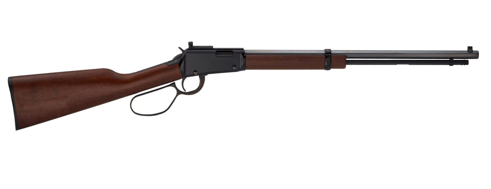 Henry H001TRP Small Game Rifle 22 LR Caliber with 16 LR/21 Short Capacity, 20" Barrel, Black Metal Finish & American Walnut Stock Right Hand (Full Size)